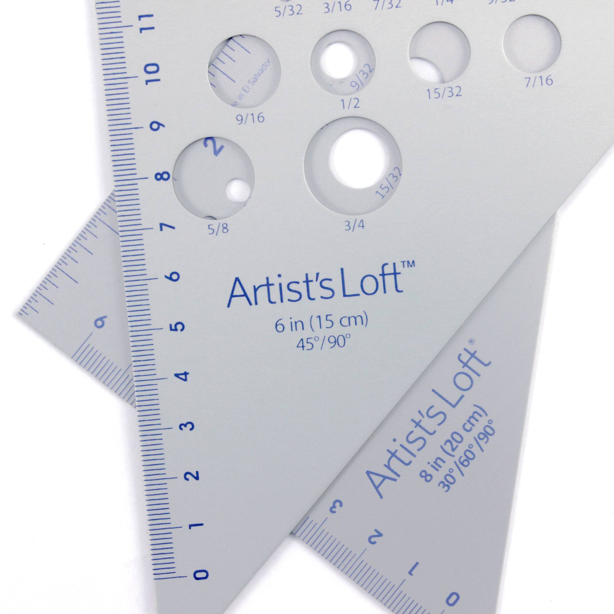 6 Pack: Aluminum Triangle Set by Artist's Loft™